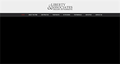 Desktop Screenshot of libertylawfirm.com